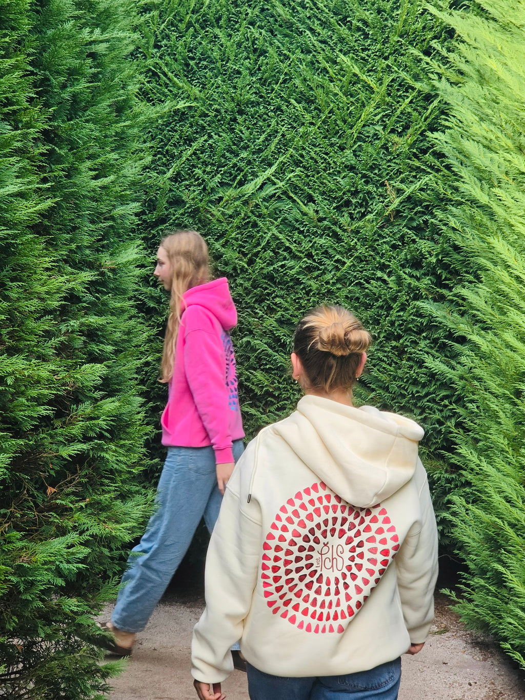 Lost Peaches Boutique Butter hoodie – women's oversized yellow pullover hoodie, styled shot